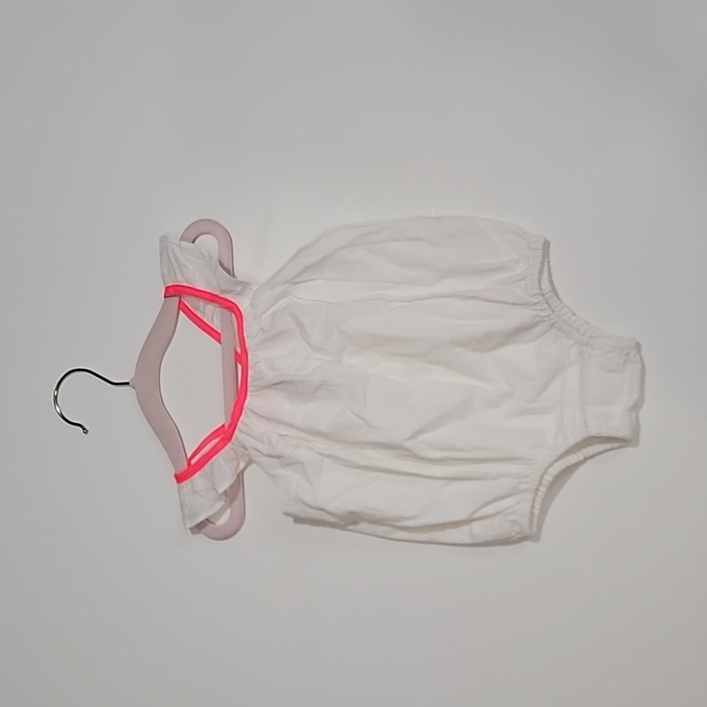 Gap Baby White and Pink Jumper 0-3 Months
